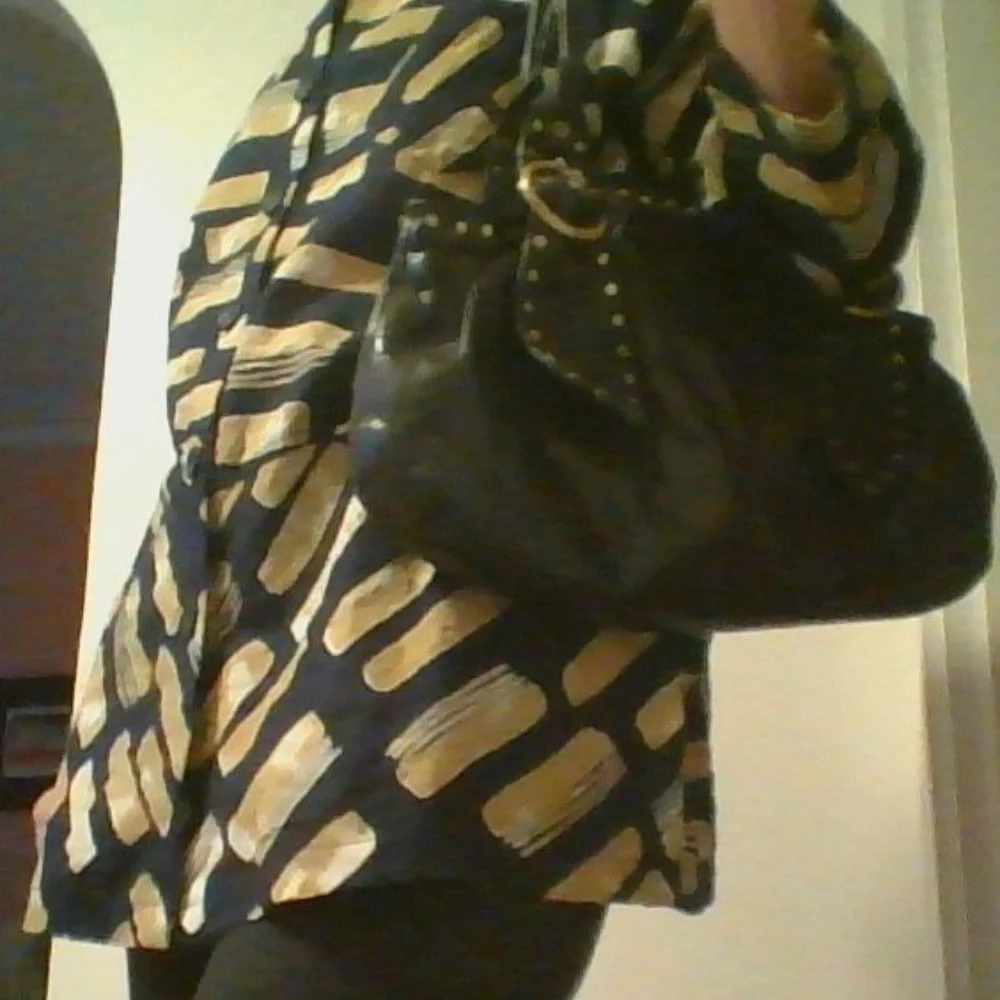 Maxx New York satchel studded leather handbag - Picture 2 of 8